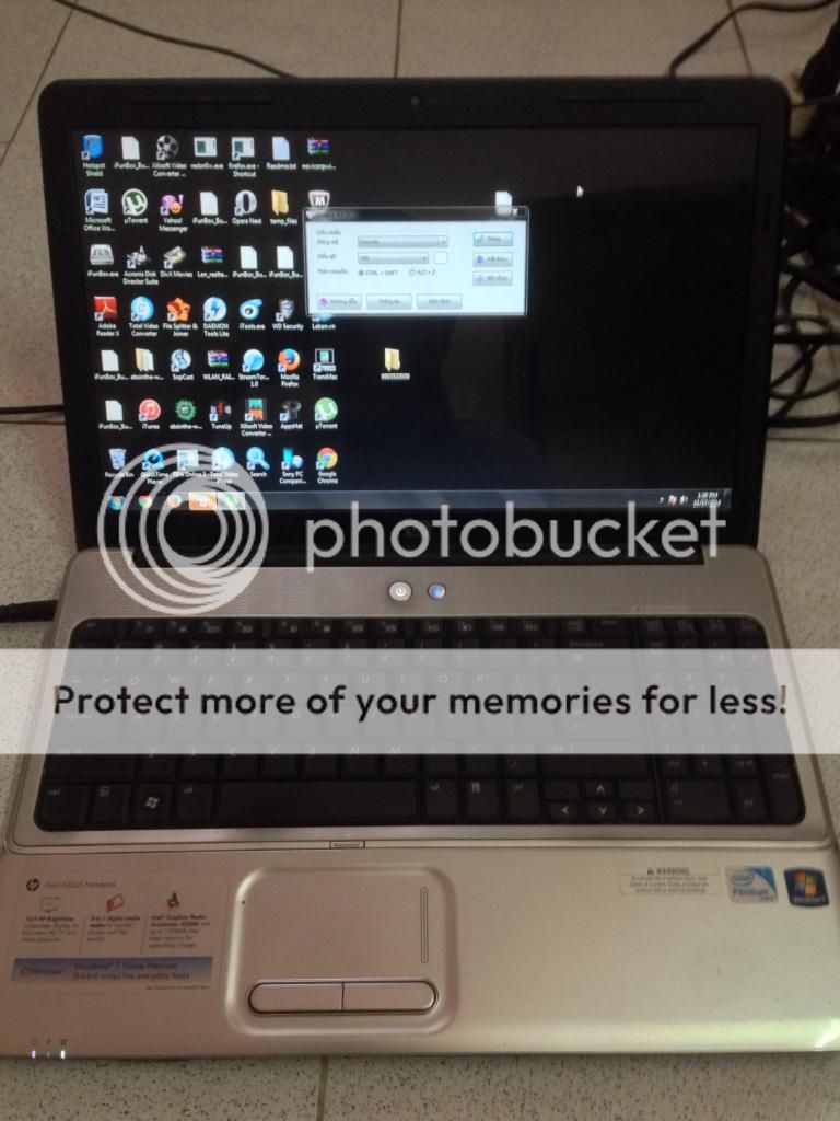 Cần bán laptop HP G60-530Us giá bèo - 1