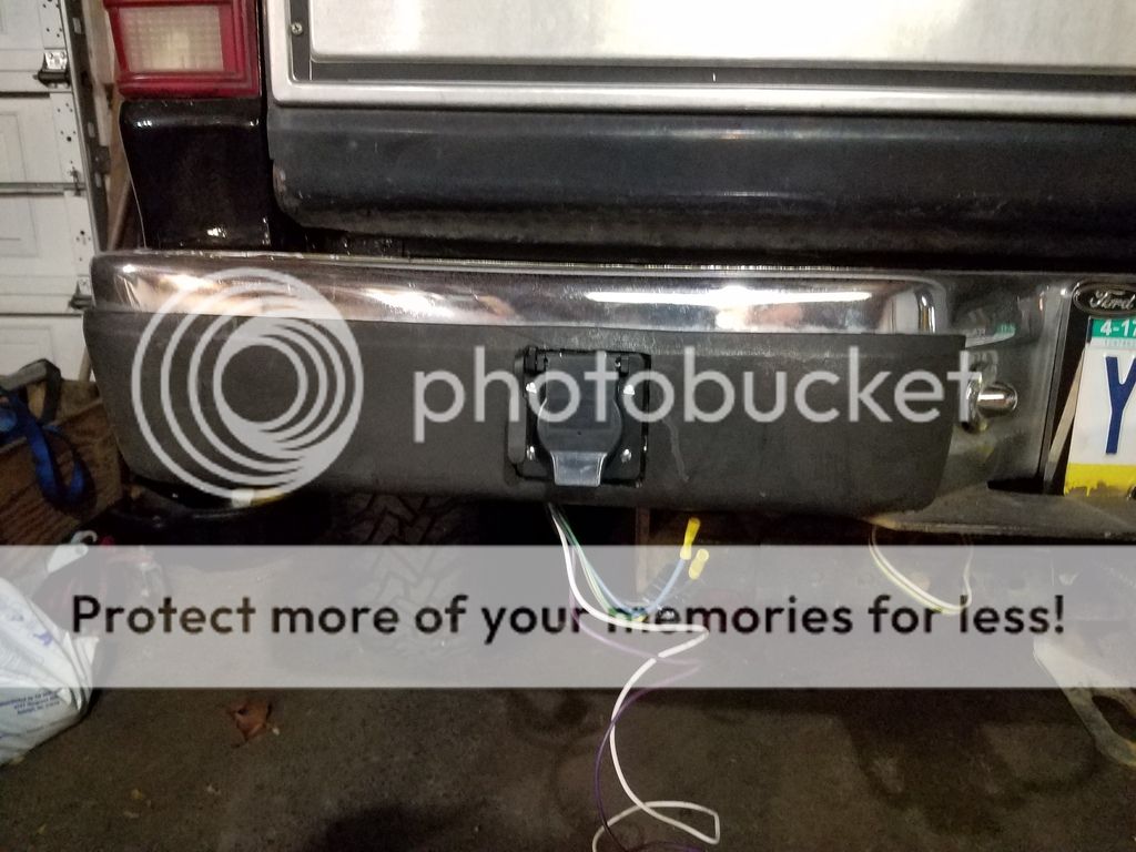 How to Mount a 7pin trailer plug in the bumper The Ranger Station