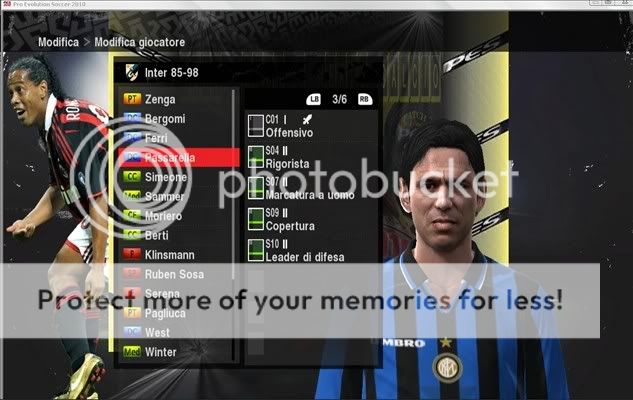 Squadre-Classics-PES-FACCE-giocatori-Classici-PES