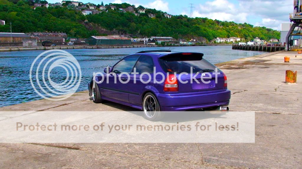 Angled Muffler on EK's JDM EK9 Honda Civic Type R Forum