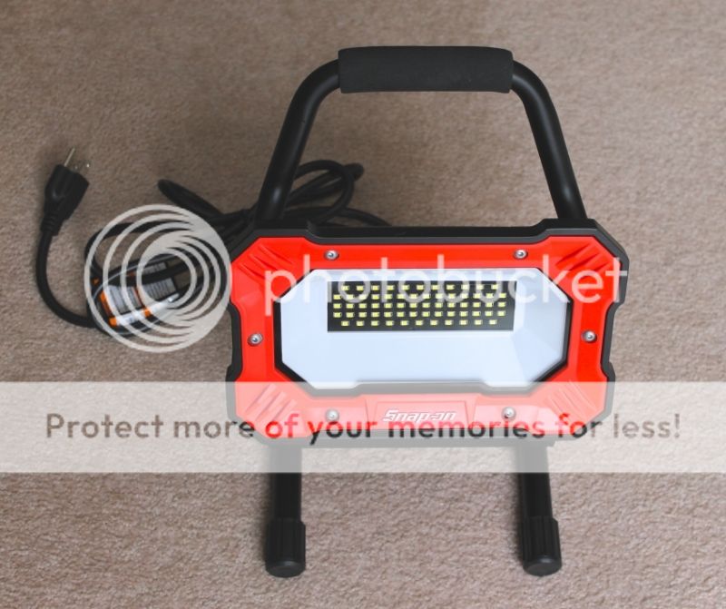 Snapon 2700 Lumens 35W LED Work Light With Stand, Indoor/Outdoor Use