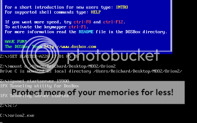 Interface DosBox